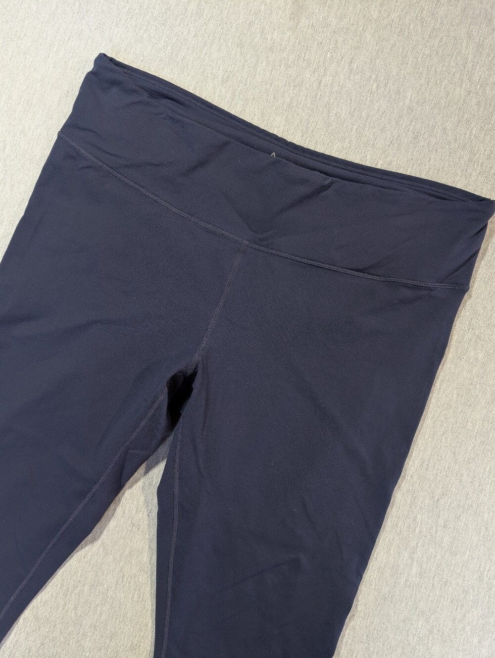 prAna Nylon Stretch Leggings Women's 3X Navy Blue